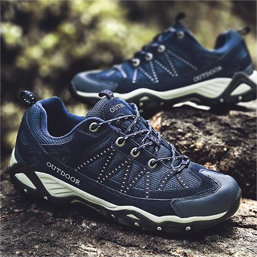 Men's Waterproof Low-Top Lightweight Breathable Hiking Shoes 6.0