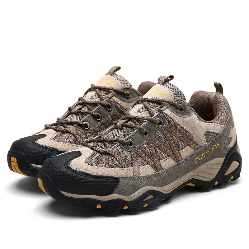 Men's Waterproof Low-Top Lightweight Breathable Hiking Shoes 6.0