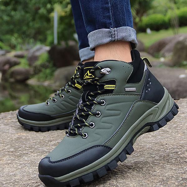 Wildking Men's Waterproof Non-Slip Lightweight Hiking Shoes 3.5