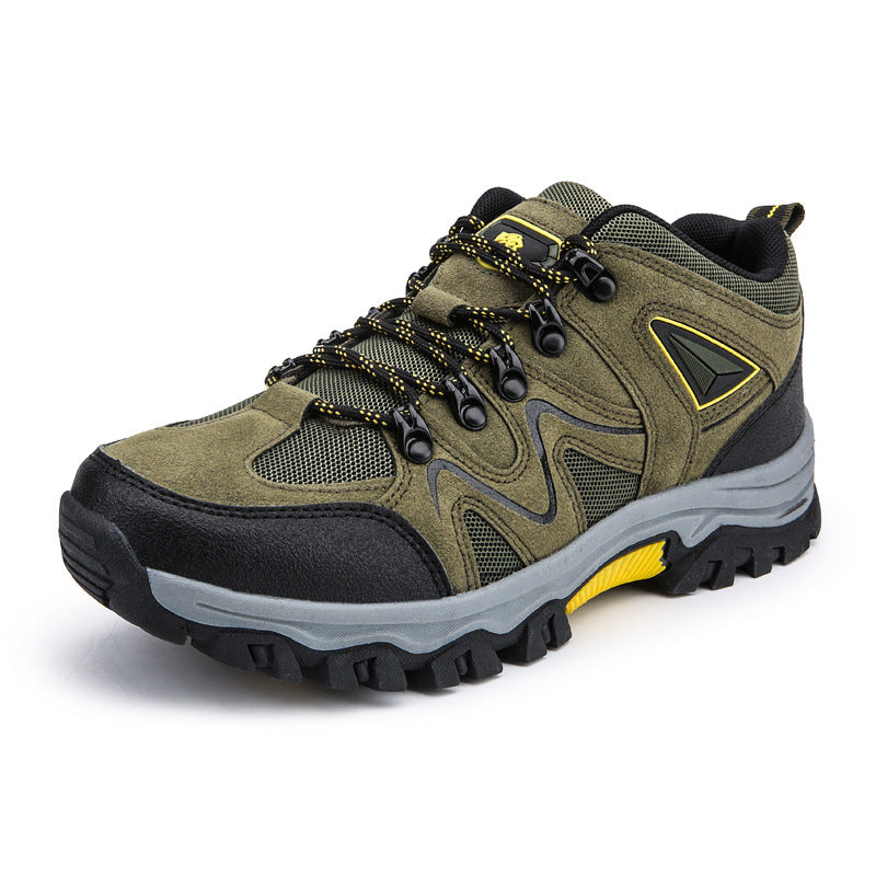 Men's Low Top Waterproof Hiking Shoes Trekking Trails Outdoor Work Shoes