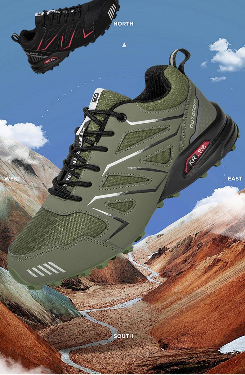 WildKing Men's Trail Hiking & Mountaineering Shoes B5316