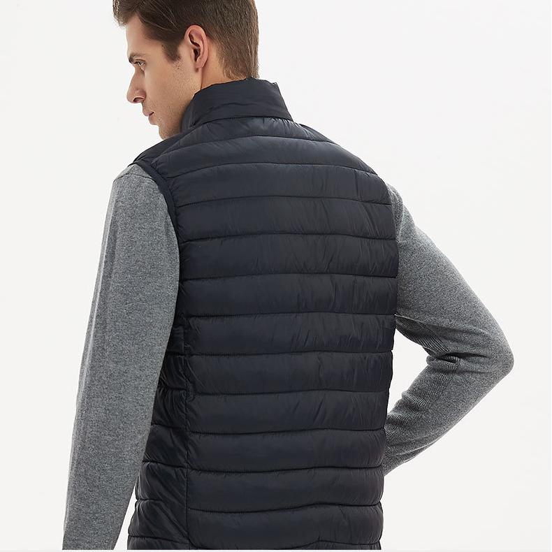 Wildking Men's Stand Collar Lightweight Thermal Vest 3.5