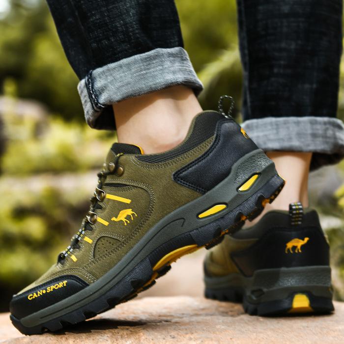 Wildking Men's Low Top Waterproof Hiking Shoes Trekking Trails Outdoor Work Shoes 2.0