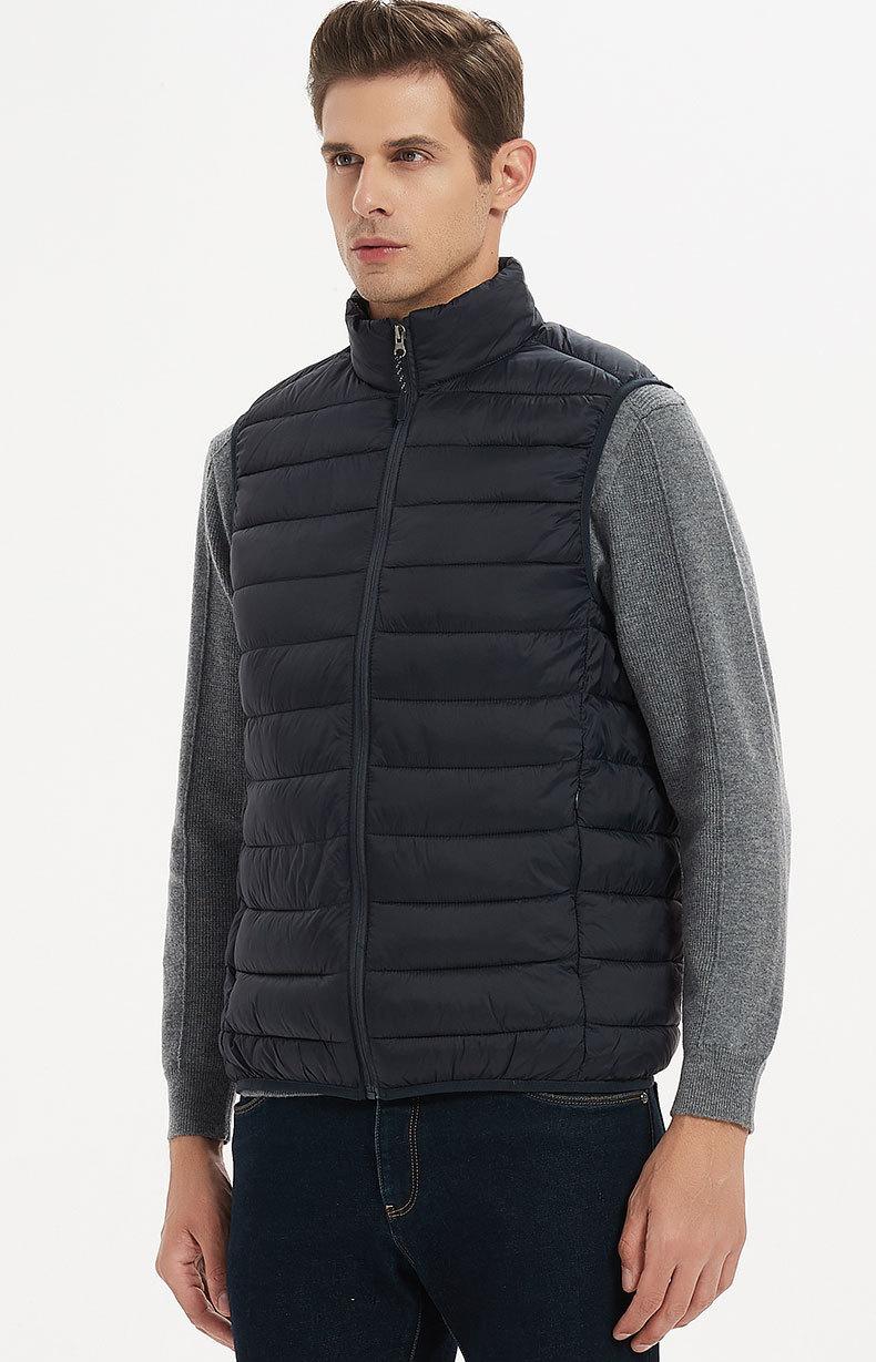 Wildking Men's Stand Collar Lightweight Thermal Vest 3.5