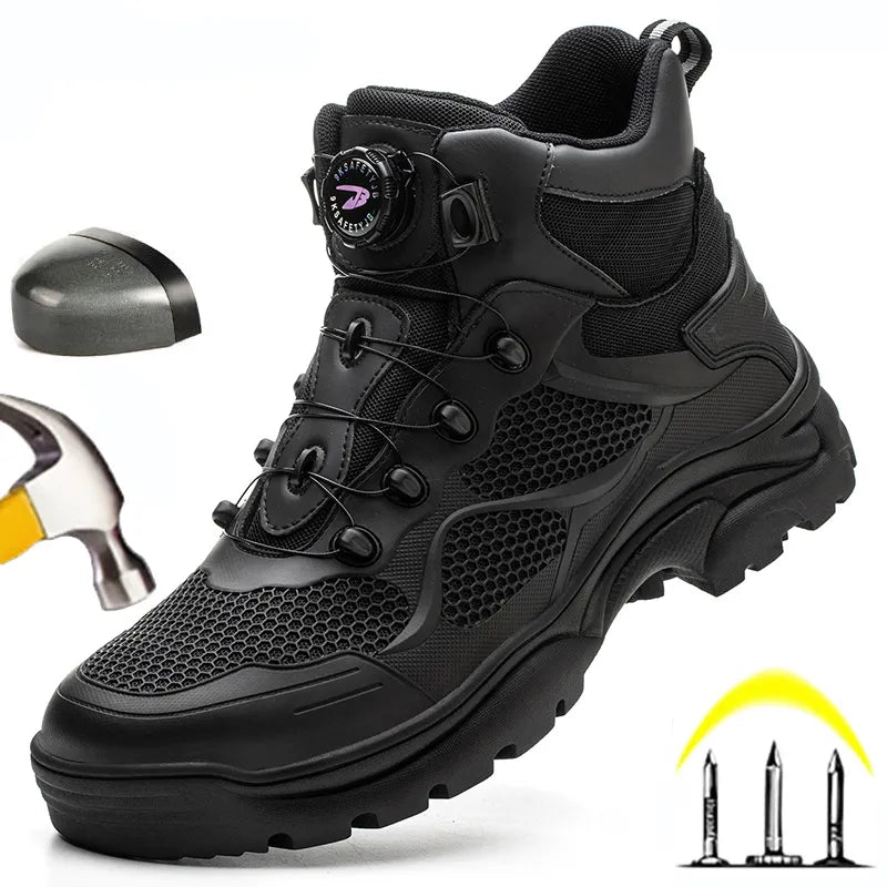 Wildking Rotary Buckle Work Safety Boots R006