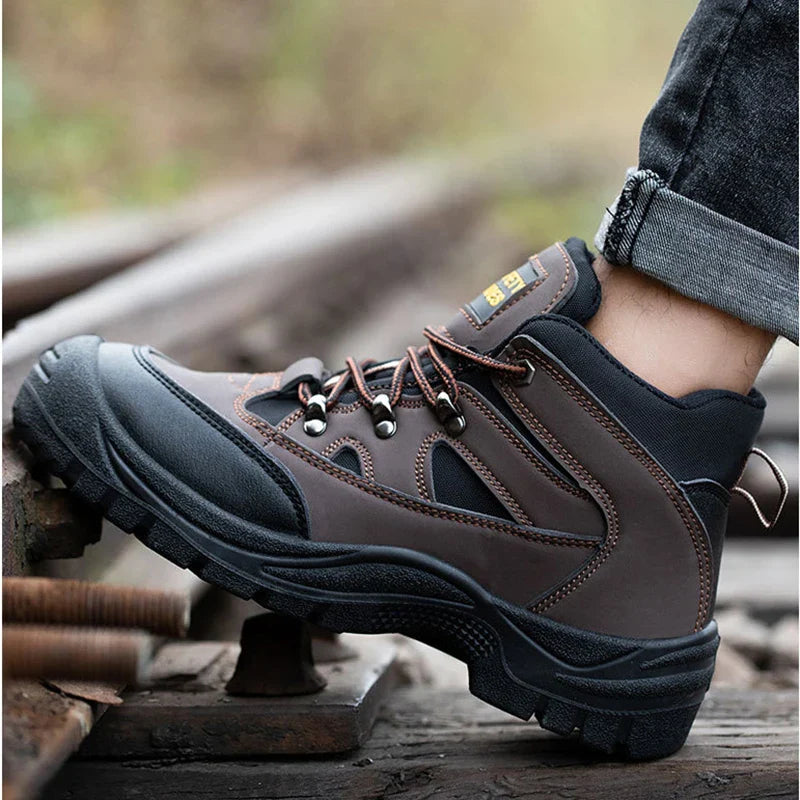 Wildking Men's Lightweight Work Safety Shoes R025