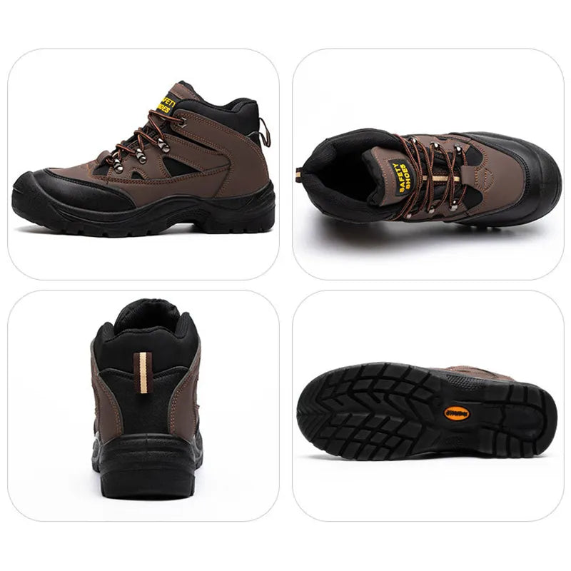 Wildking Men's Lightweight Work Safety Shoes R025