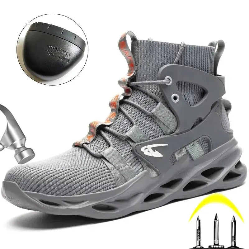 Wildking Indestructible Winter Safety Shoes Lightweight Work Shoes R013