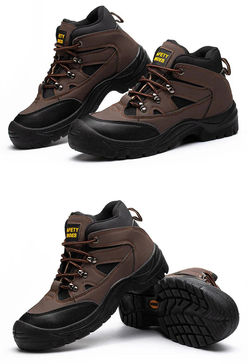 Wildking Men's Lightweight Work Safety Shoes R025