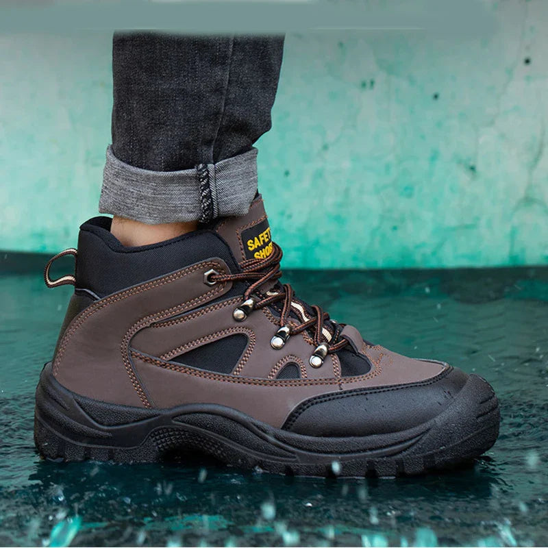 Wildking Men's Lightweight Work Safety Shoes R025