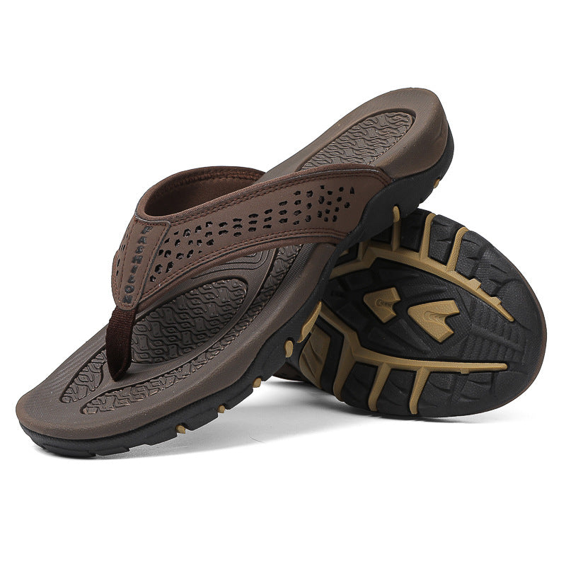 Men's Quick-Dry Flip Flop Thong Sandals Indoor and Outdoor