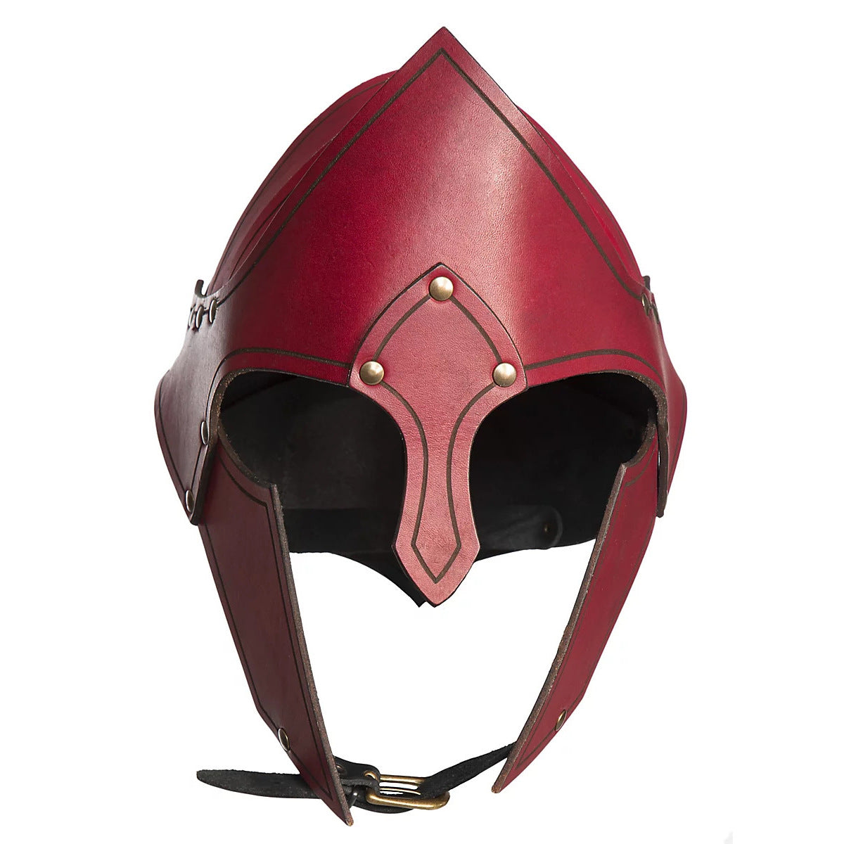 WildKing Medieval Viking Leather Helmet