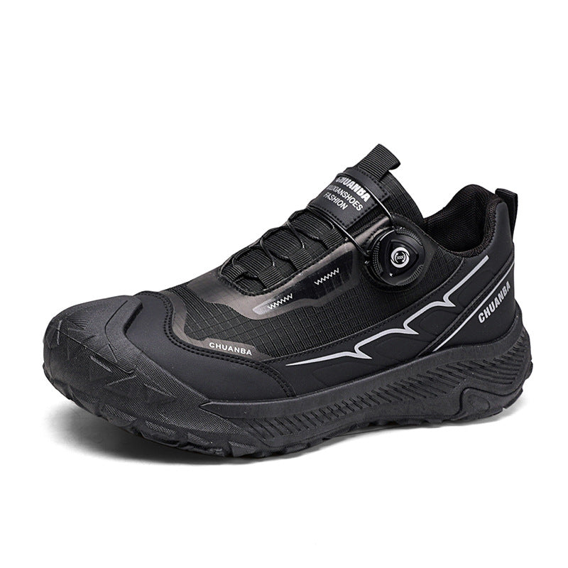 WildKing Men's Dial Lace Hiking Shoes – Outdoor Walking Sneakers A051