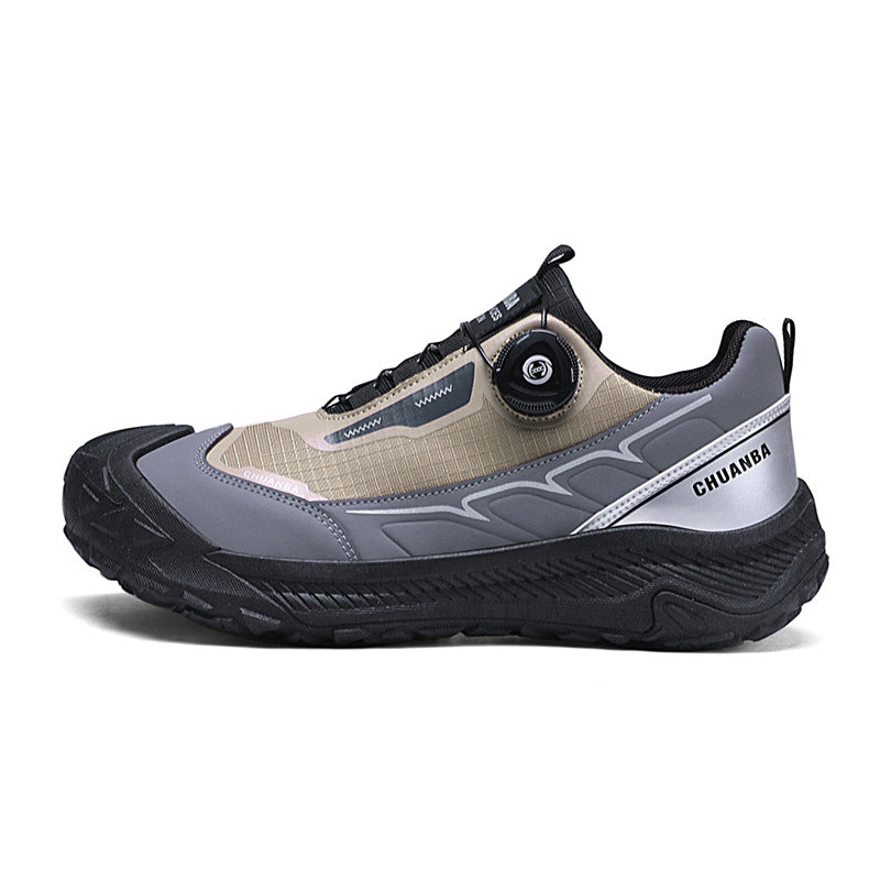 WildKing Men's Dial Lace Hiking Shoes – Outdoor Walking Sneakers A051