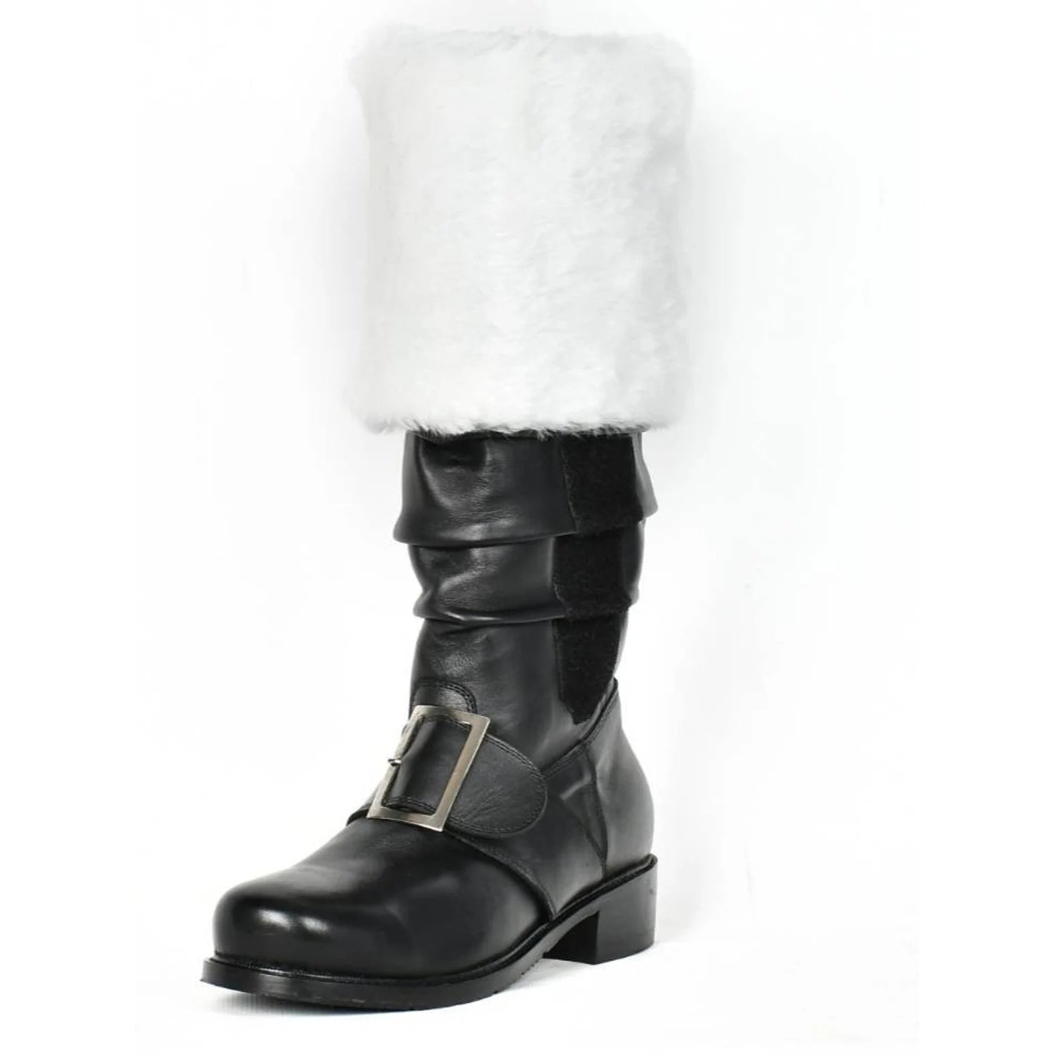 WildKing Men's Handmade Renaissance Santa Claus Leather Boots 1002