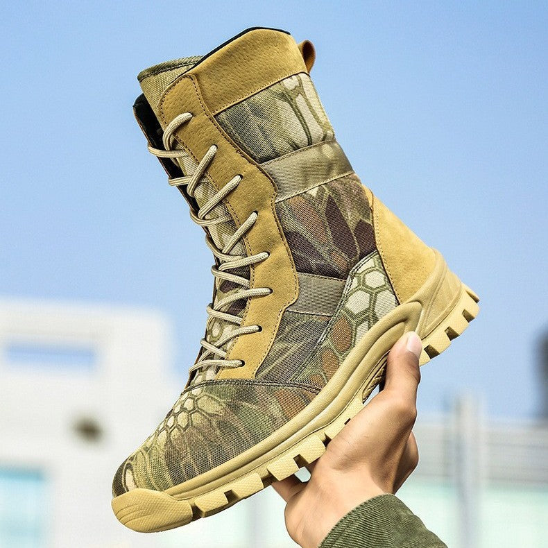 WildKing Men’s High-Top Tactical Boots C4068