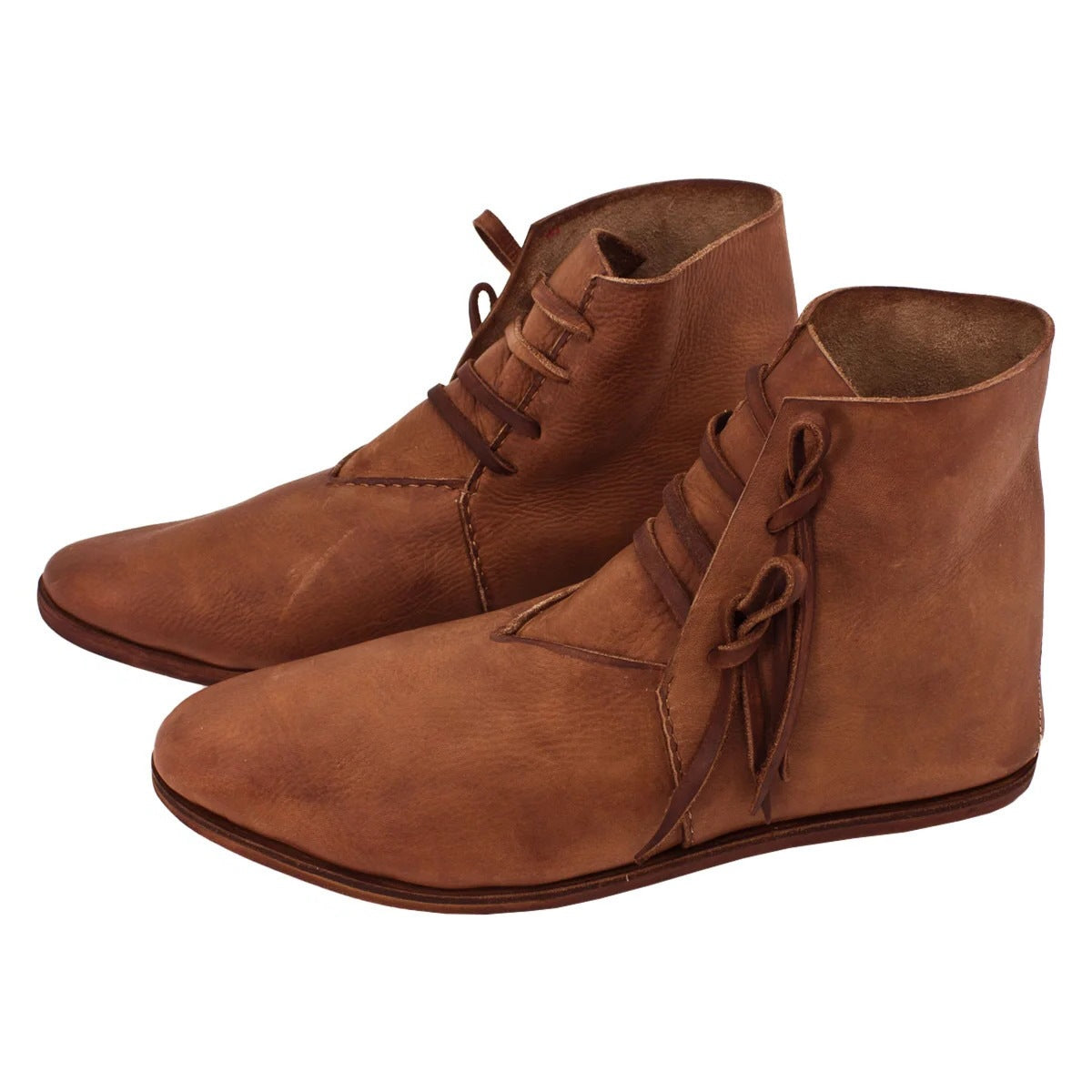 WildKing Men's Medieval Renaissance Short Boots B1890