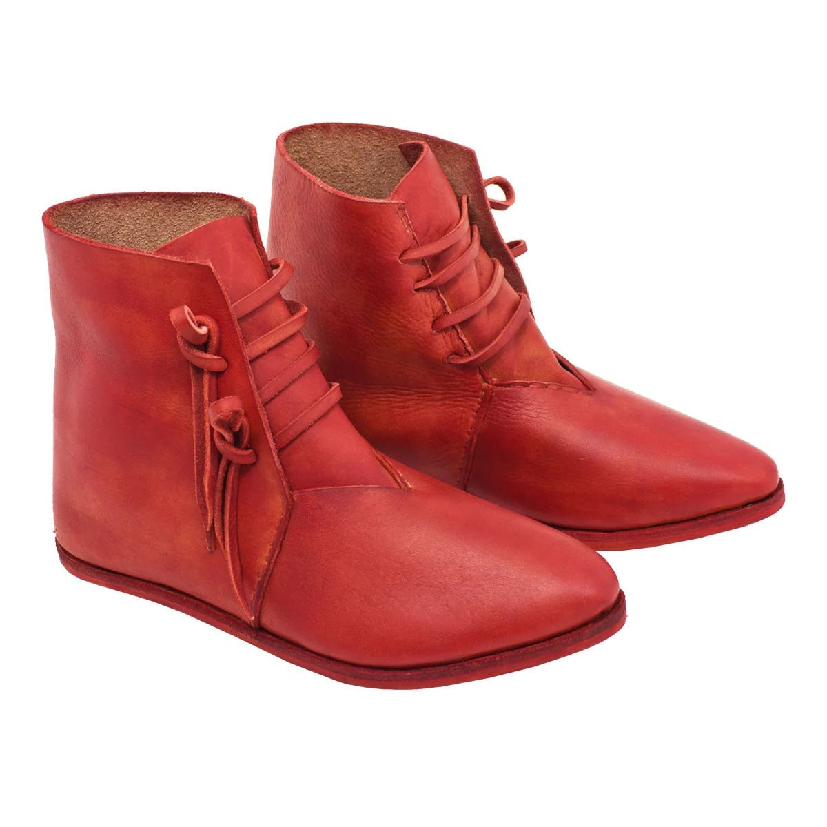 WildKing Men's Medieval Renaissance Short Boots B1890