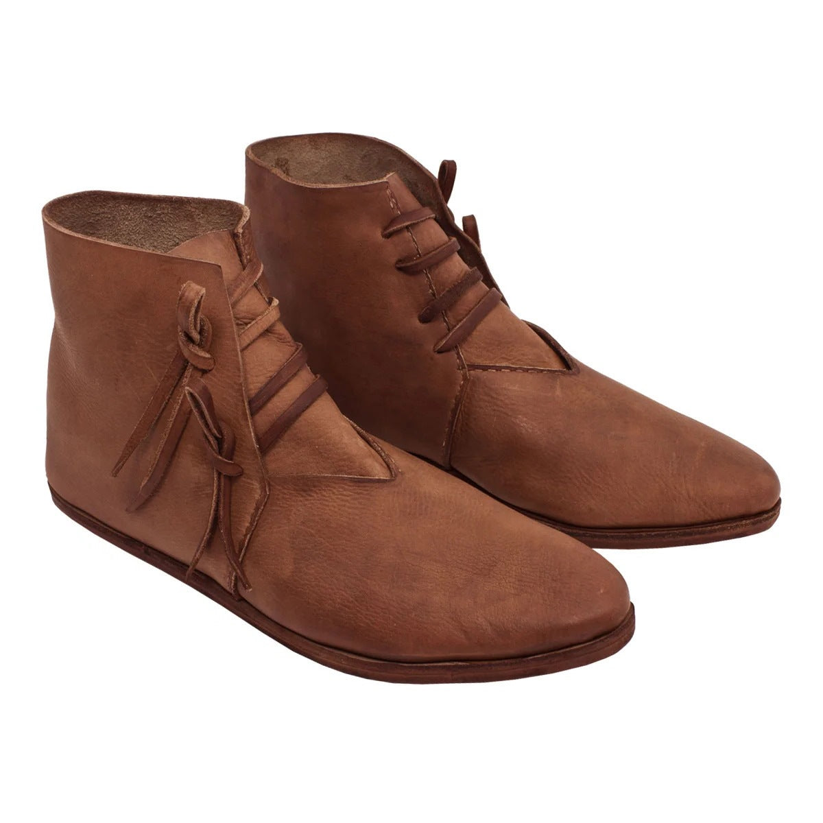 WildKing Men's Medieval Renaissance Short Boots B1890