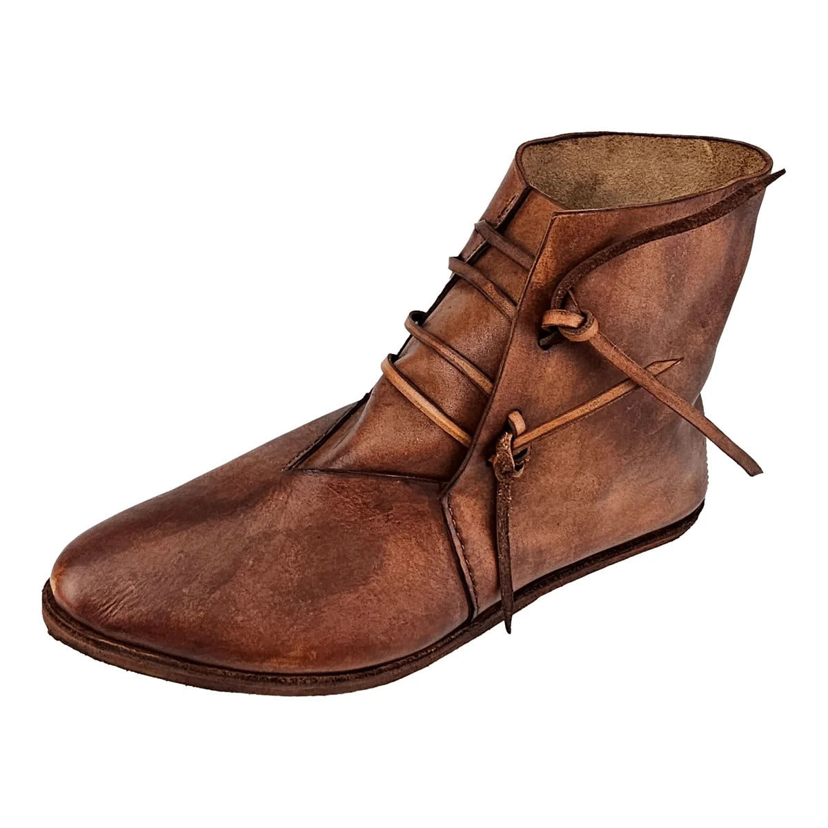 WildKing Men's Medieval Renaissance Short Boots B1890