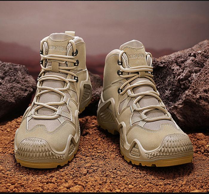 WildKing Men's Non-Slip Thick-Soled Hiking Work Shoes C306