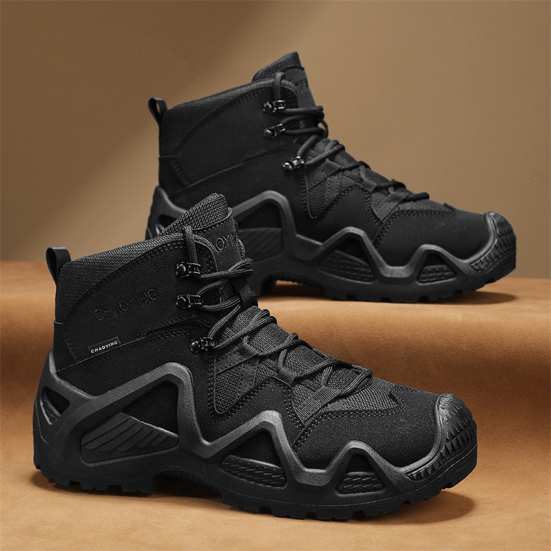 WildKing Men's Non-Slip Thick-Soled Hiking Work Shoes C306