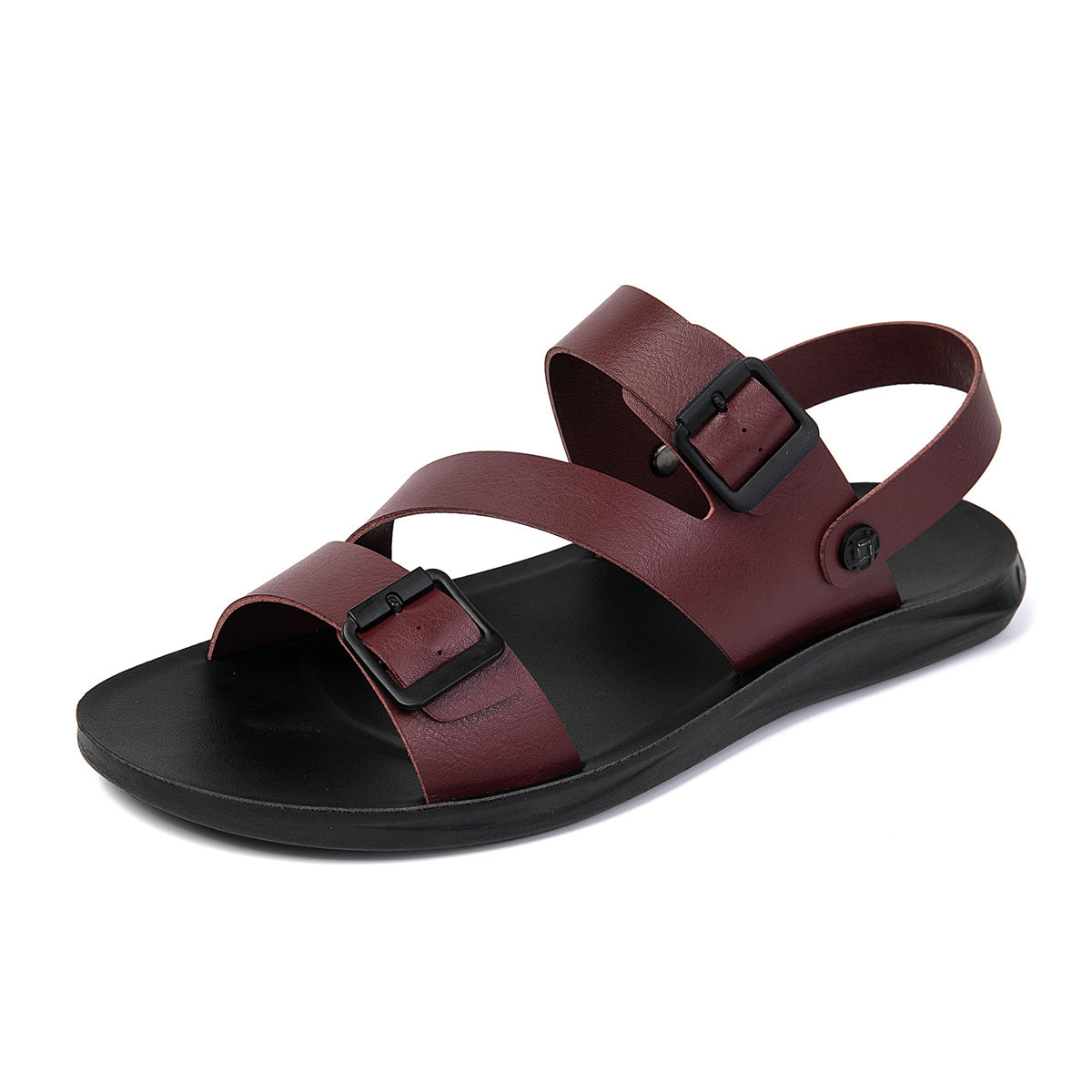 WildKing Men's Flat Sole Beach Sandals B5236