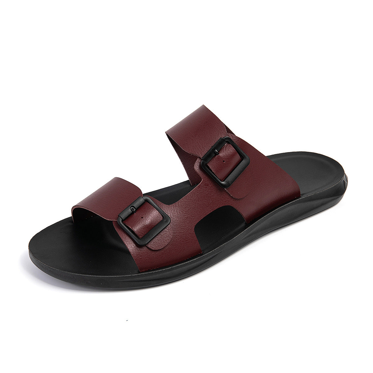 WildKing Men's Flat Sole Beach Sandals B5235