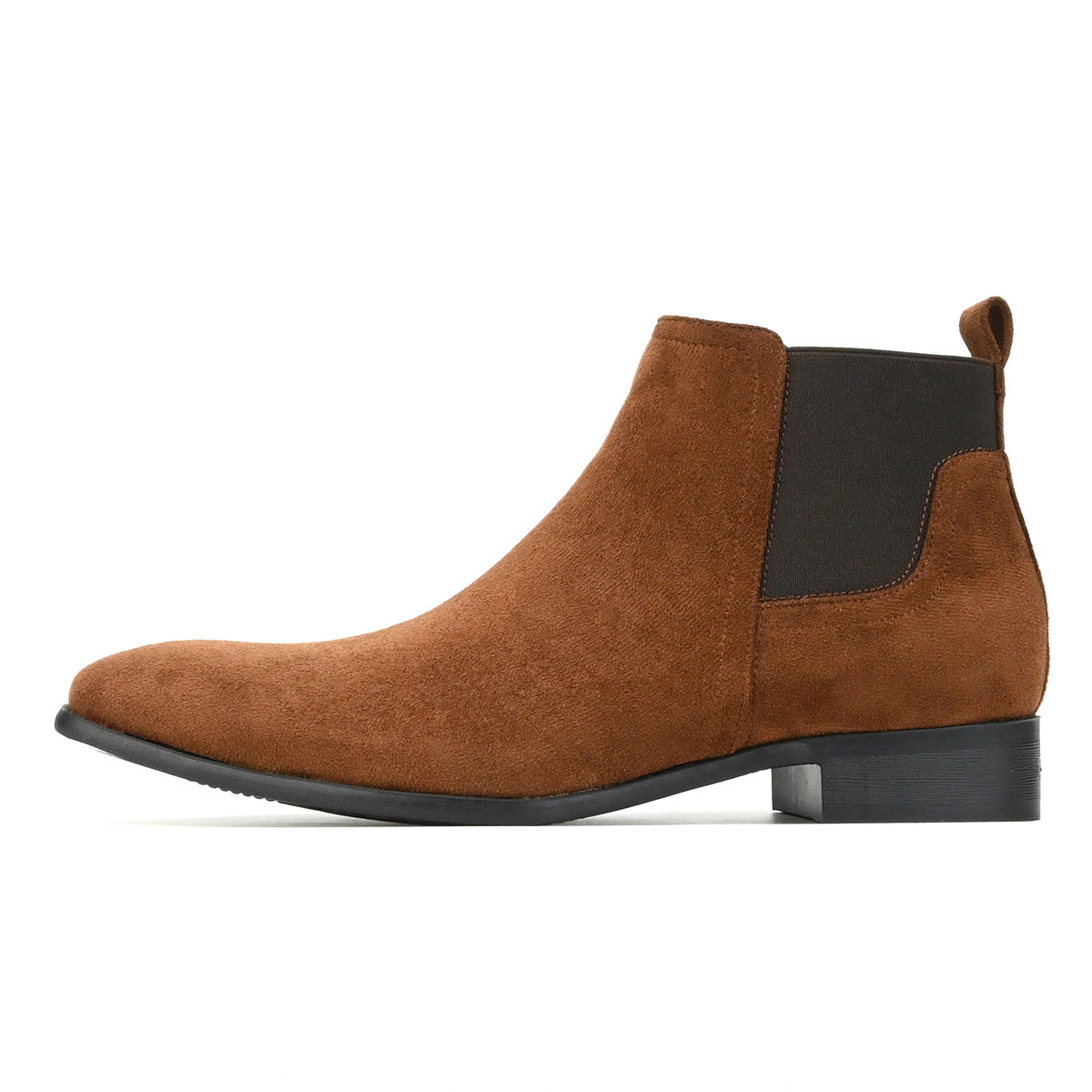 WildKing Men's Square Toe Chelsea Boots – Stylish Ankle Boots B1700