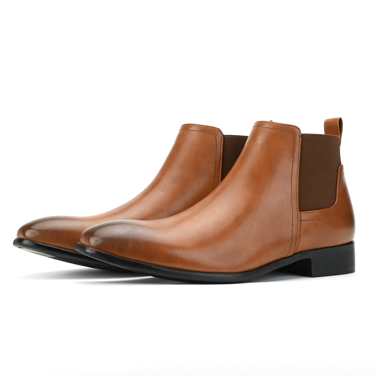 WildKing Men's Square Toe Chelsea Boots – Stylish Ankle Boots B1700