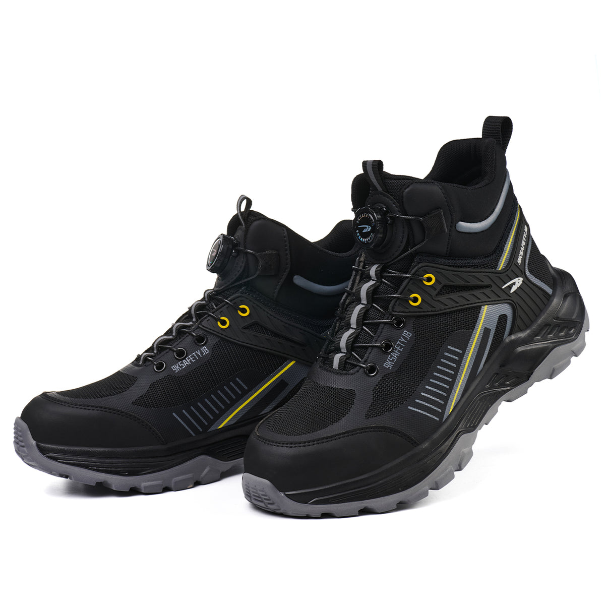 WildKing Men's Steel Toe Slip-Resistant & Puncture-Resistant Work Boots R060