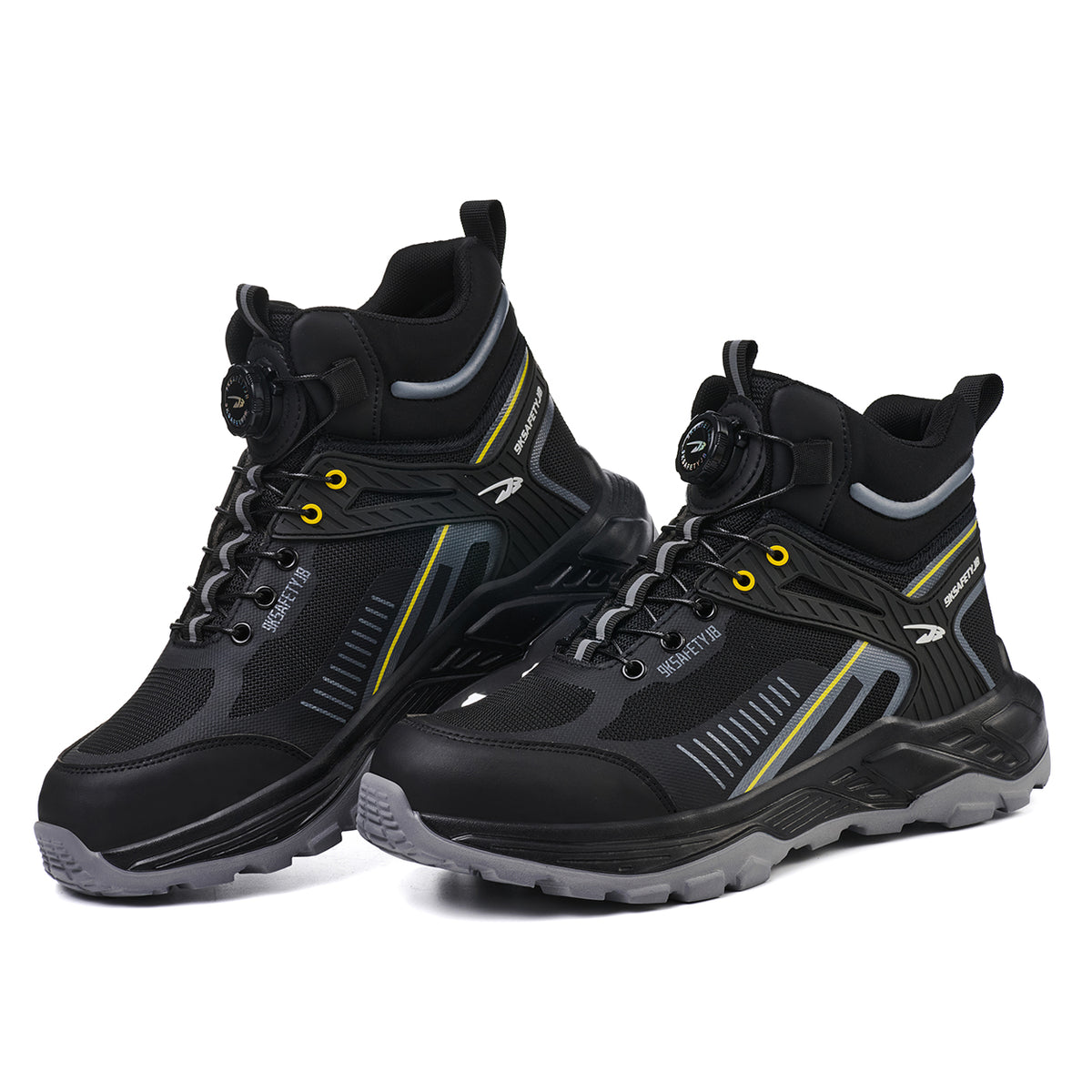 WildKing Men's Steel Toe Slip-Resistant & Puncture-Resistant Work Boots R060