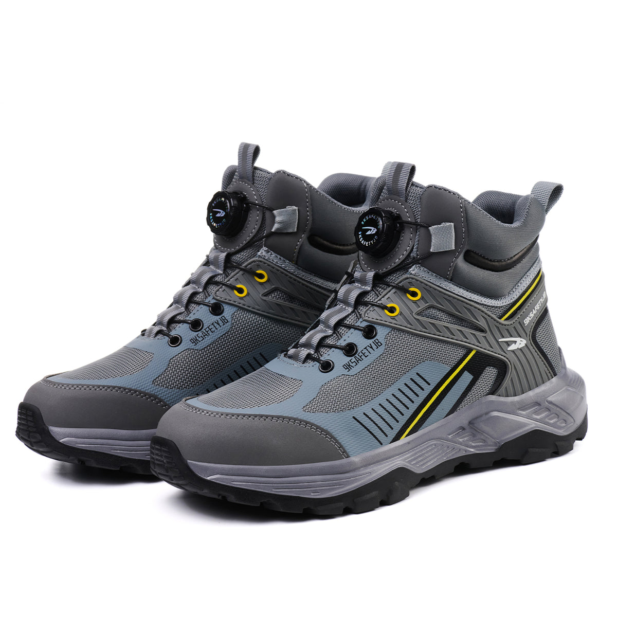 WildKing Men's Steel Toe Slip-Resistant & Puncture-Resistant Work Boots R060