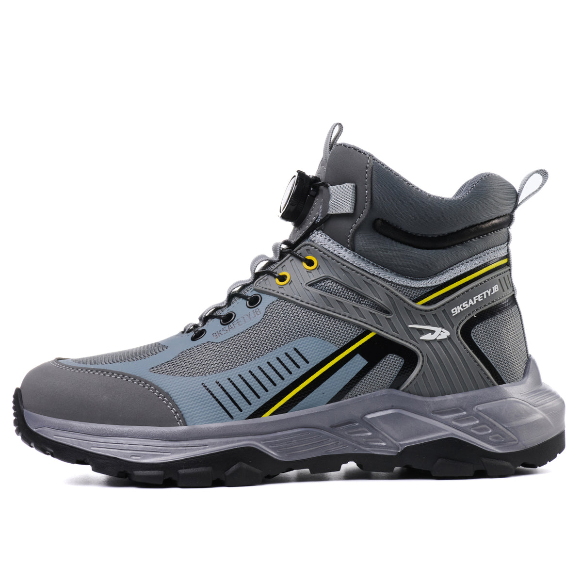 WildKing Men's Steel Toe Slip-Resistant & Puncture-Resistant Work Boots R060