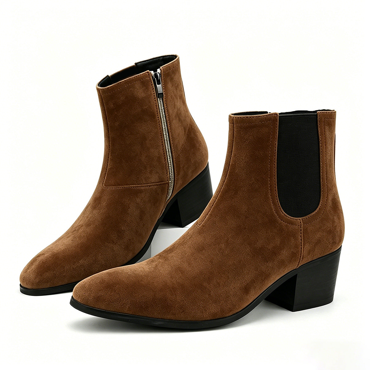 WildKing Men's Suede Chelsea Boots B8010