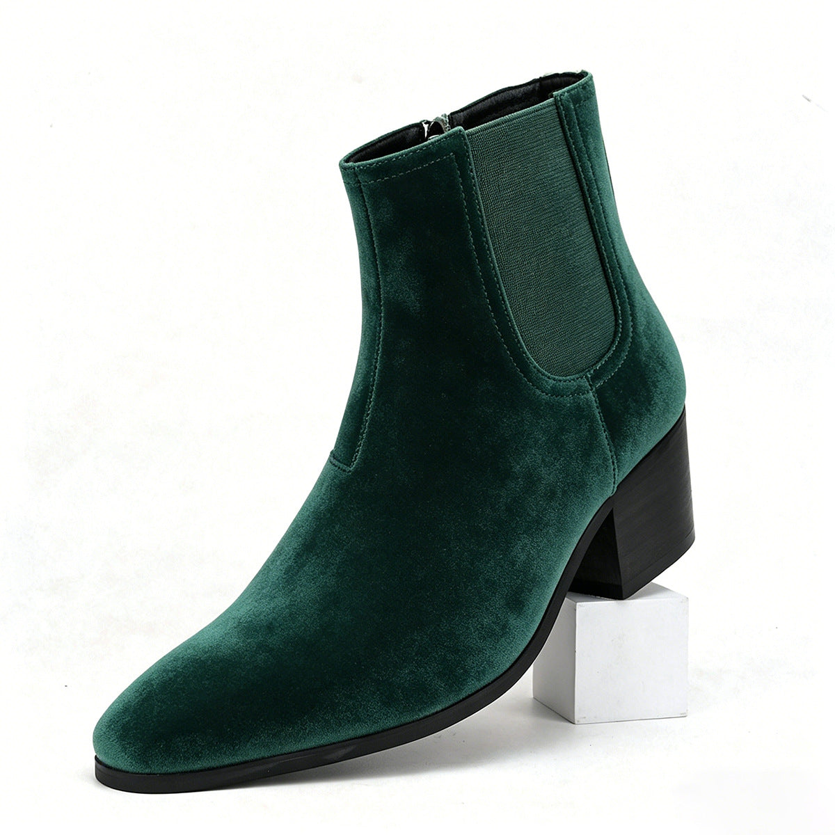WildKing Men's Suede Chelsea Boots B8010