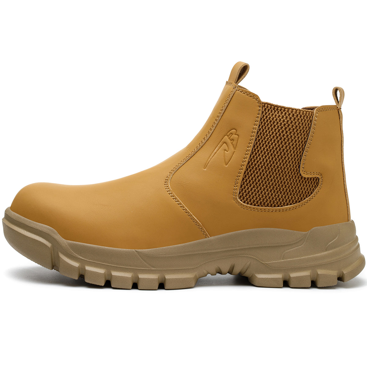 WildKing Men's Waterproof Safety Boots R062 – Non-Slip Puncture-Resistant Work Boots