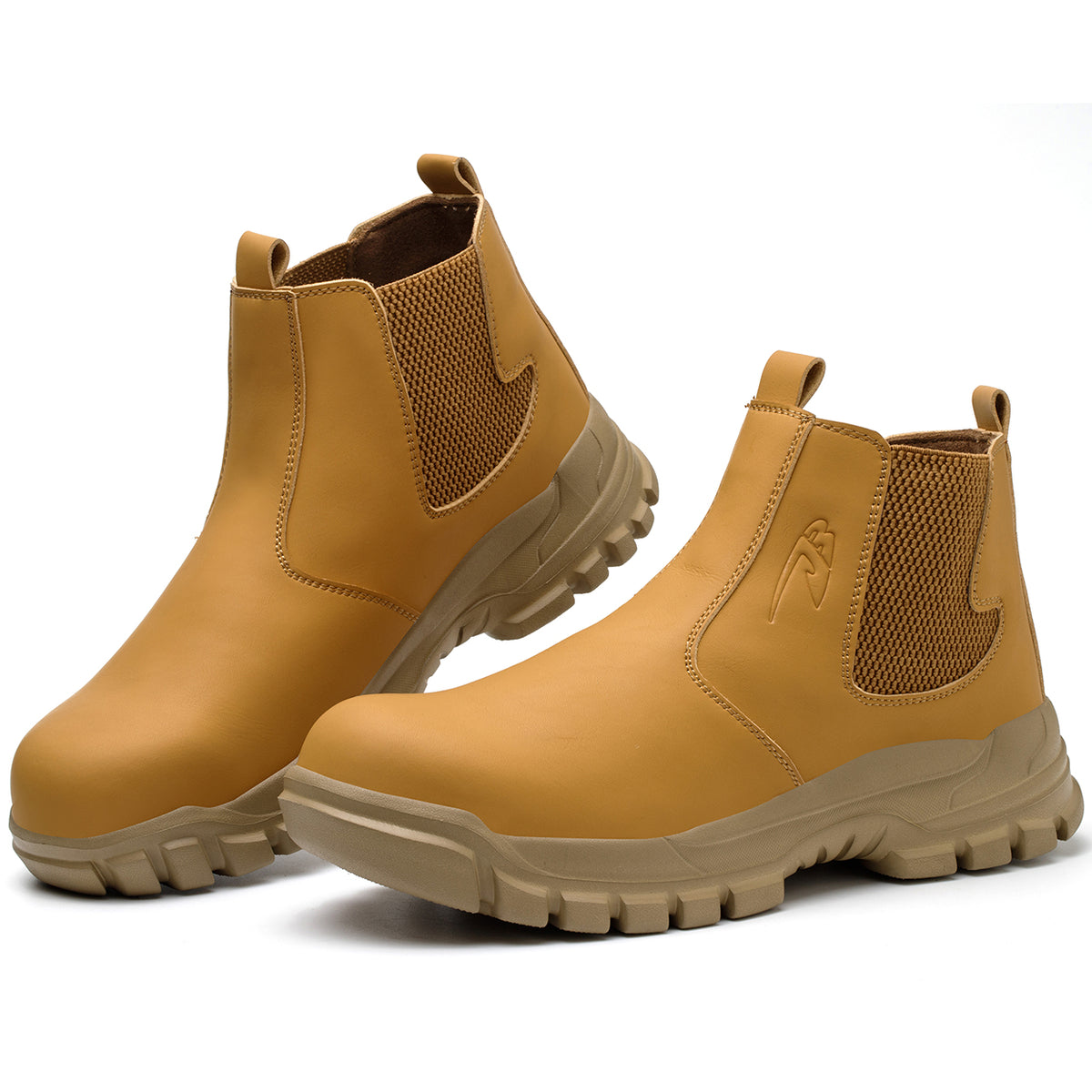 WildKing Men's Waterproof Safety Boots R062 – Non-Slip Puncture-Resistant Work Boots