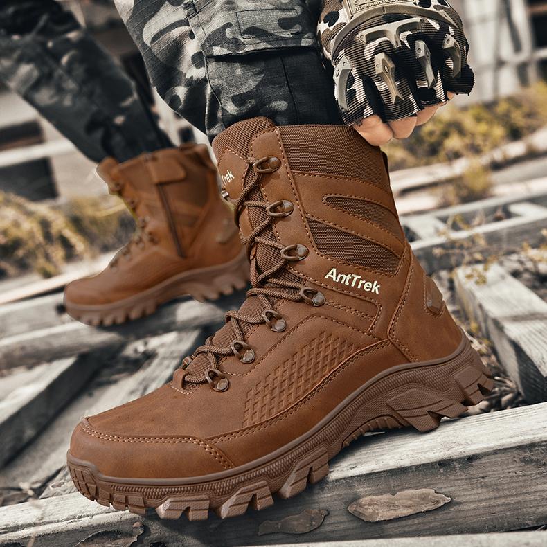 WildKing Men’s Waterproof Tactical Combat Boots C5025