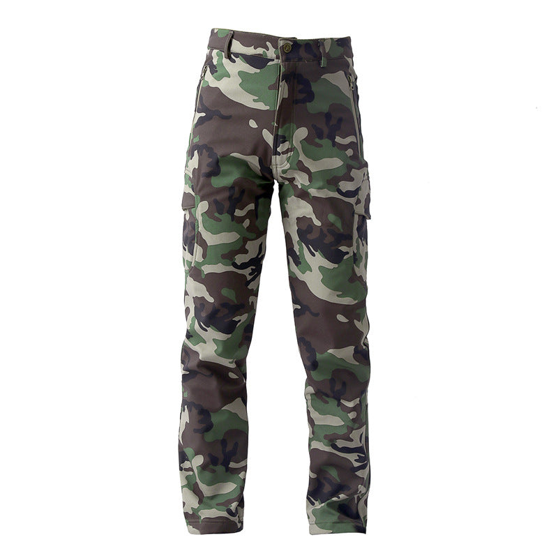 WildKing Men's G4 Hunting Fleece Waterproof Camo Pants