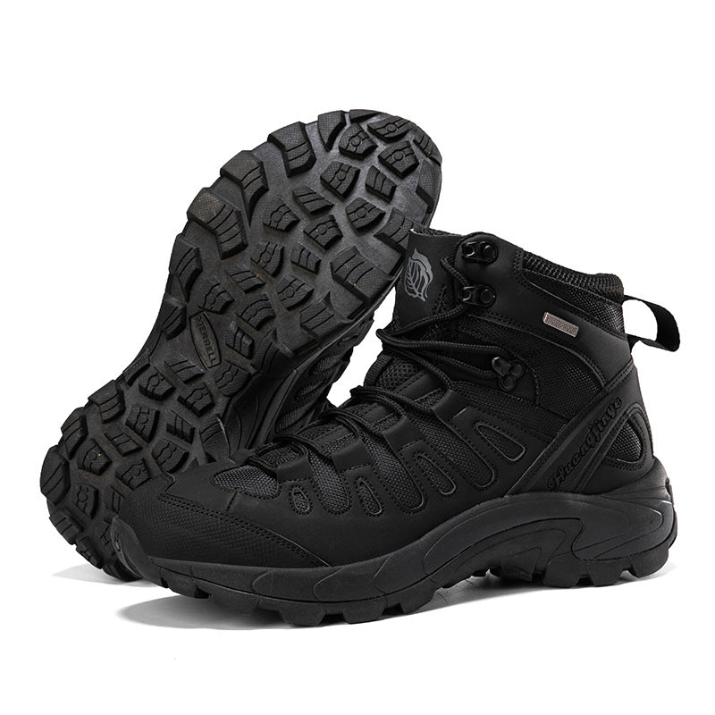 WildKing Men's Waterproof Hiking Work Shoes 7.5