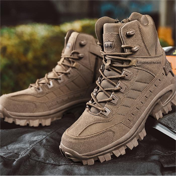 WildKing Men's High Top Waterproof Work Boots 3.0