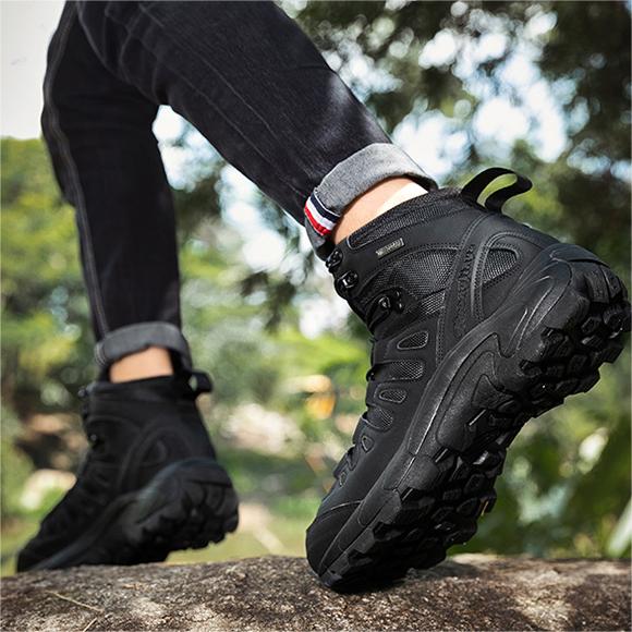 WildKing Men's Mid Top Waterproof Hiking Boots 6.0