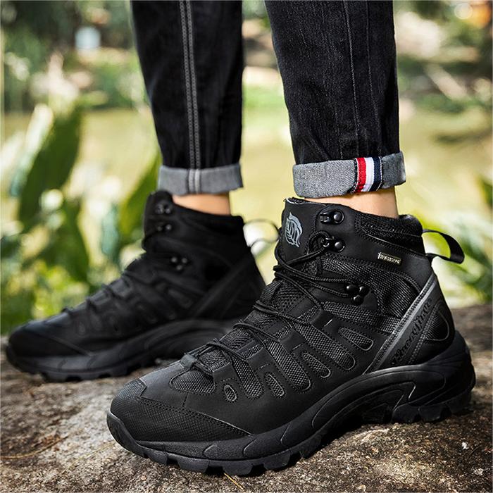 WildKing Men's Mid Top Waterproof Hiking Boots 6.0