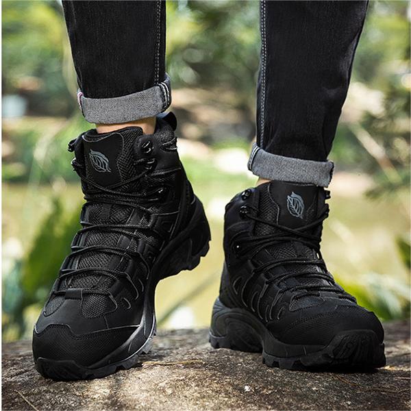 WildKing Men's Mid Top Waterproof Hiking Boots 6.0
