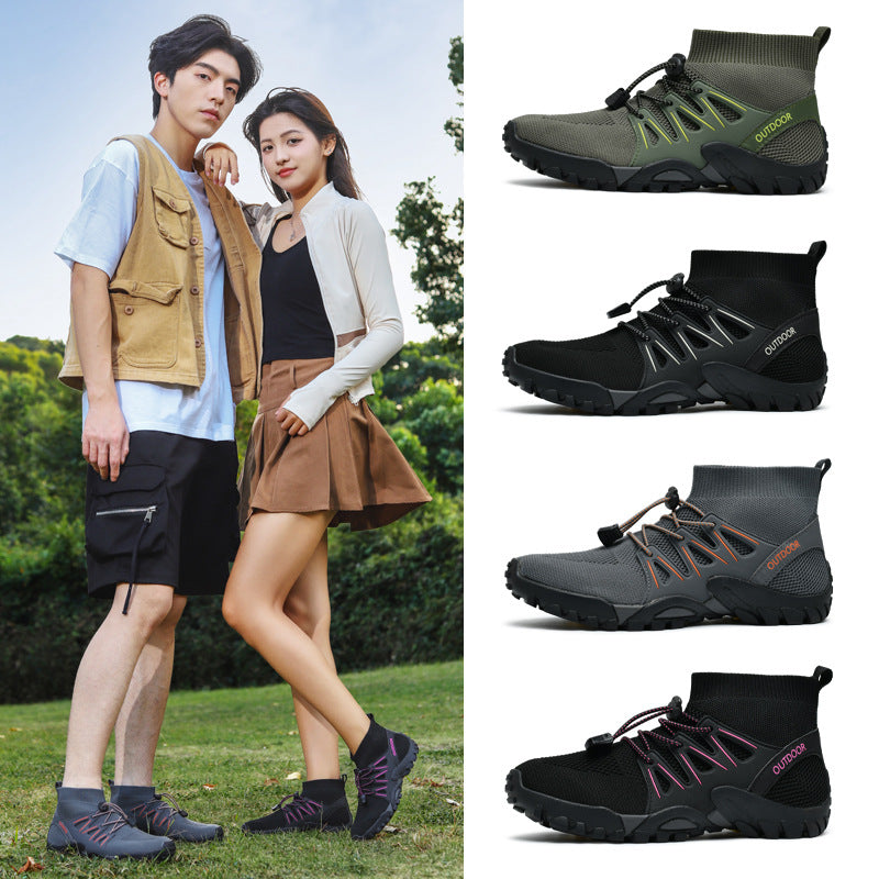 Wildking All-Terrain Quick-Dry Hiking and Mountaineering Barefoot Shoes 6.0