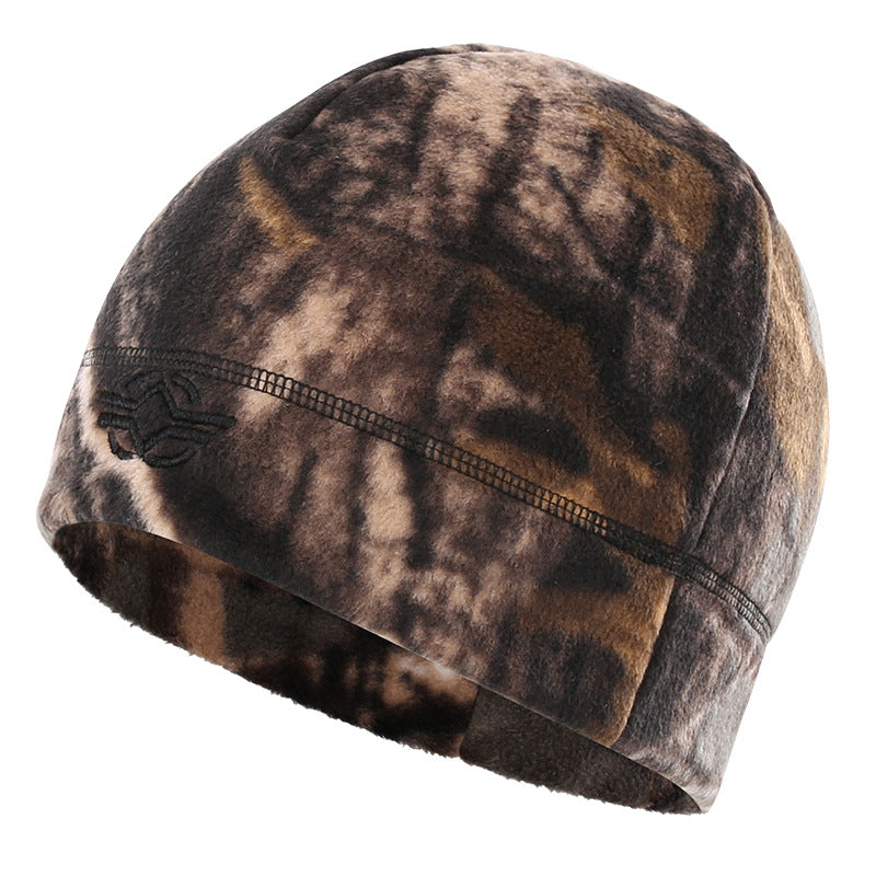 Wildking Fleece Warm Hat for Cycling and Hiking - Camo