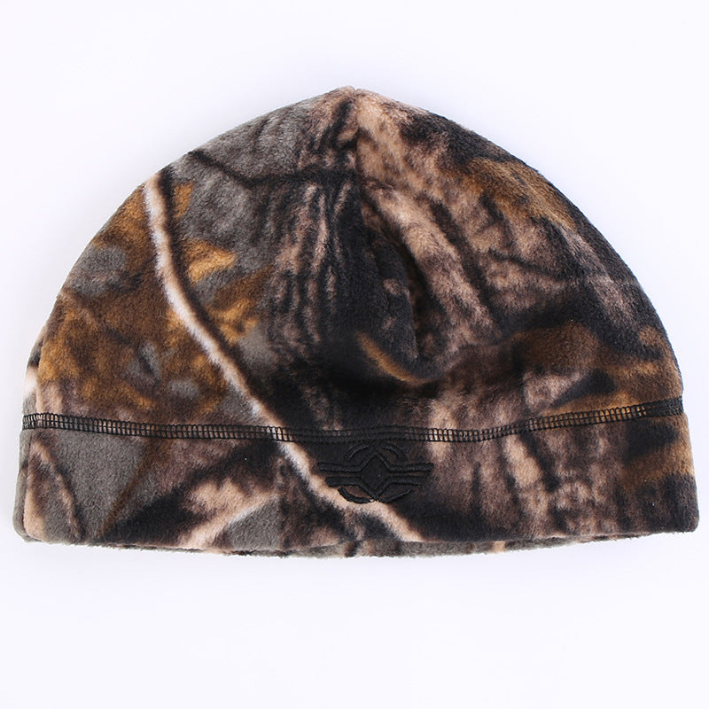 Wildking Fleece Warm Hat for Cycling and Hiking - Camo
