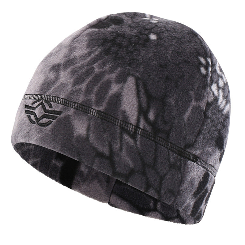 Wildking Fleece Warm Hat for Cycling and Hiking - Camo
