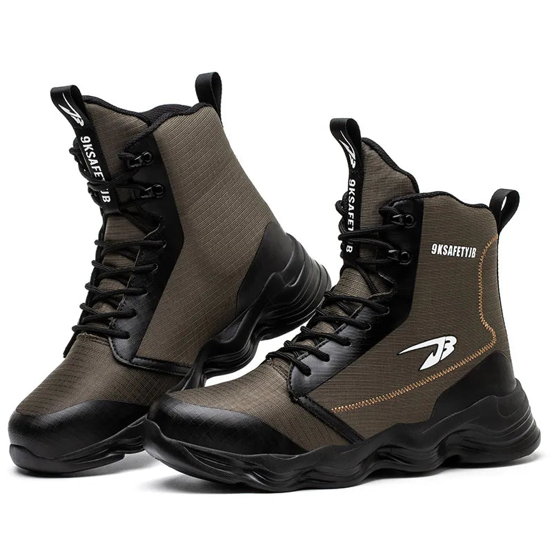 Wildking Lightweight High-Top Athletic Safety Boots R047